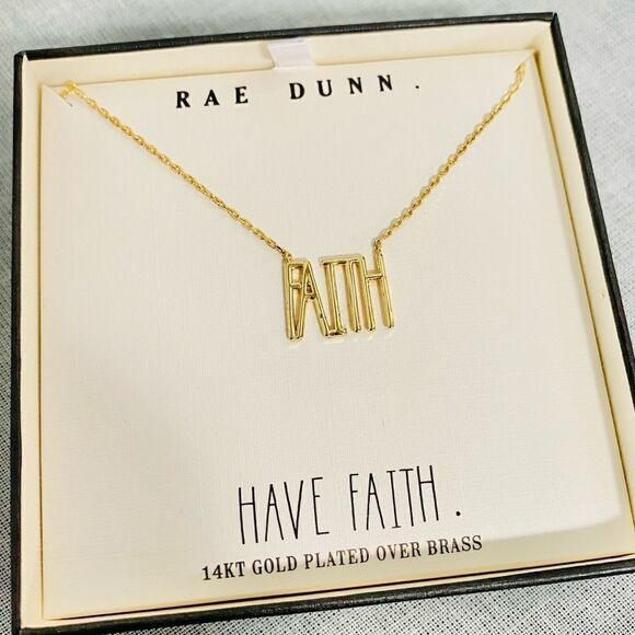 Rae Dunn | Faith Necklace - Picture 3 of 13